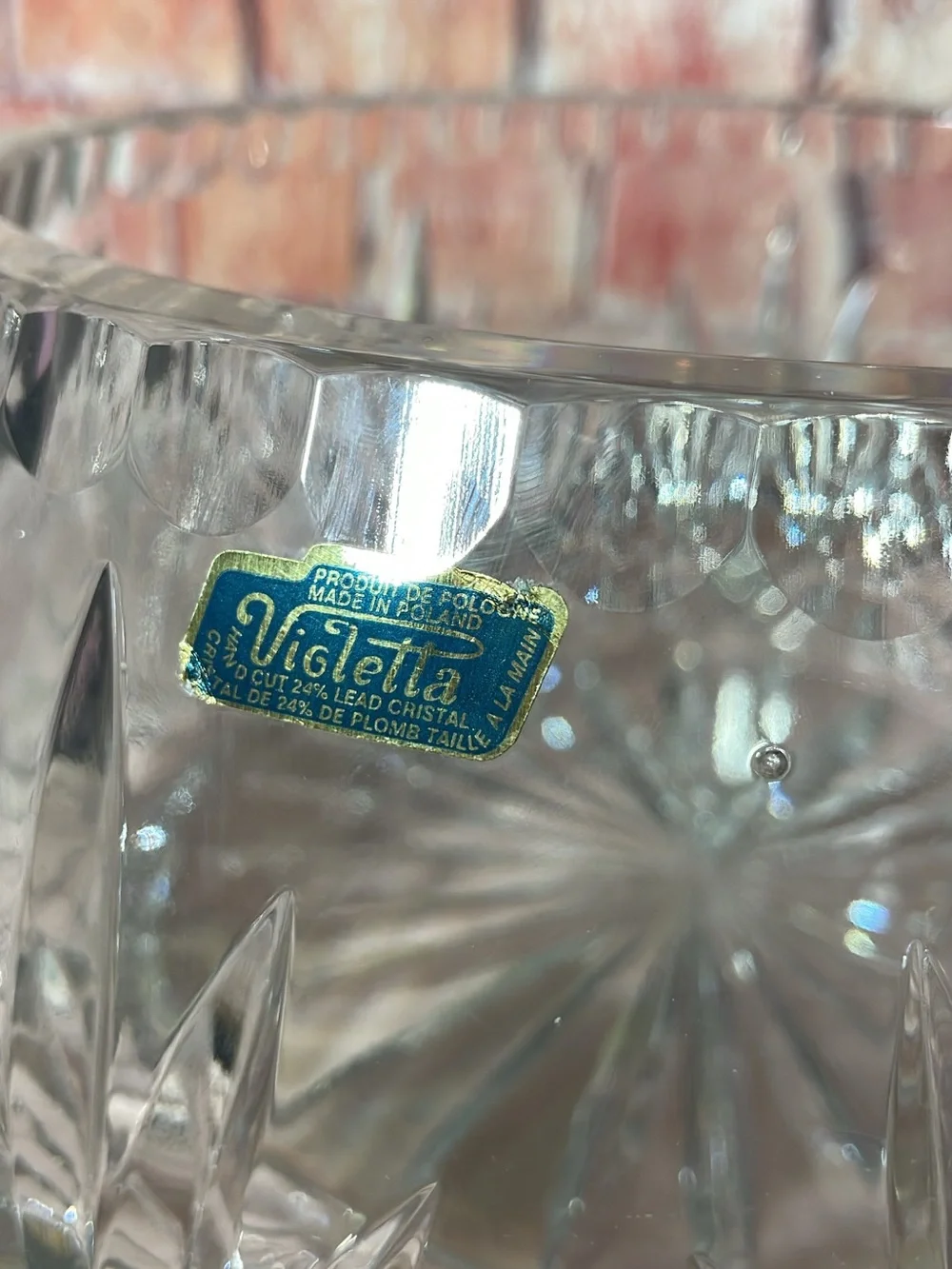 Violetta clear glass